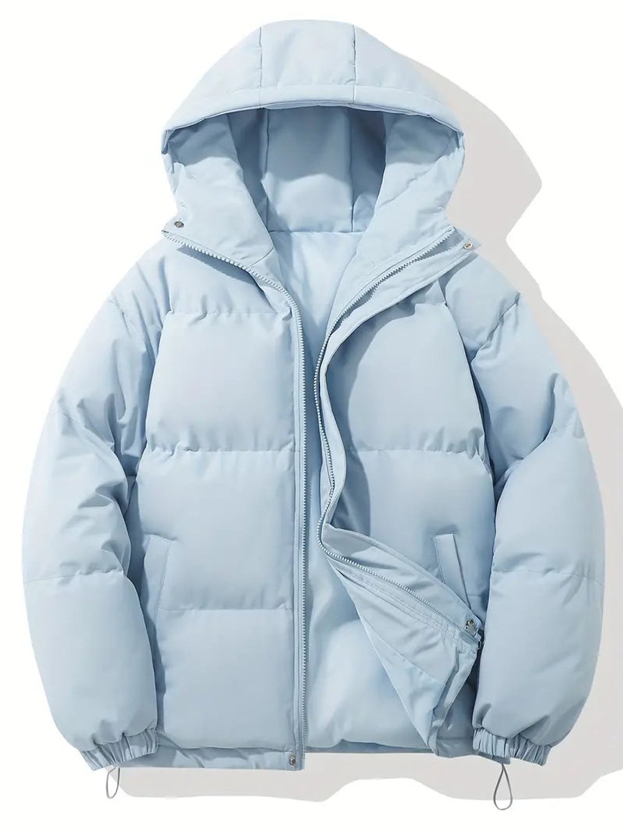 Abrigo Acolchado Mujer Oversized para Otoño