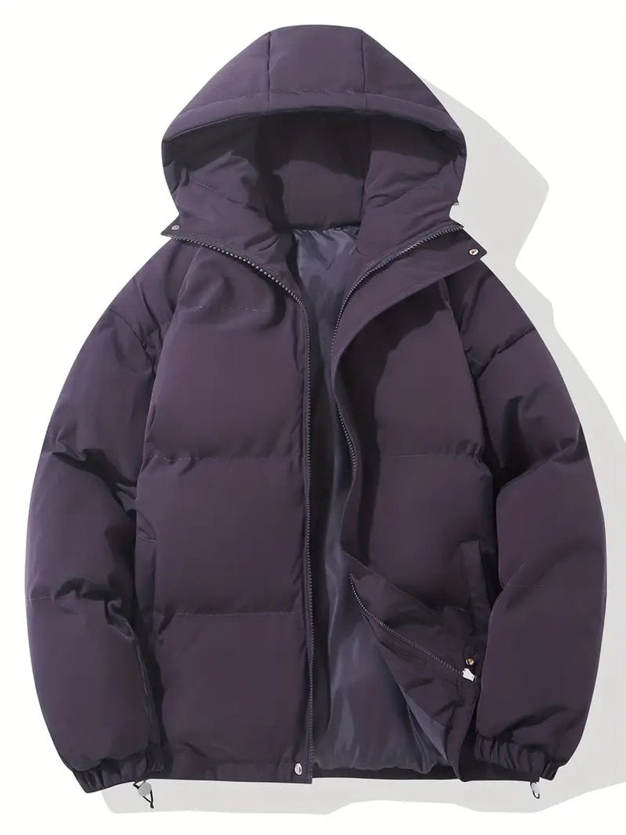 Abrigo Acolchado Mujer Oversized para Otoño (3)
