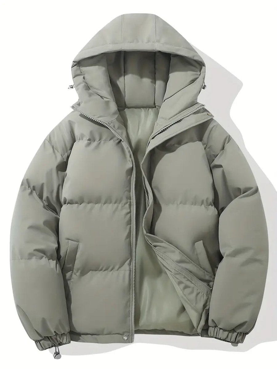 Abrigo Acolchado Mujer Oversized para Otoño (6)