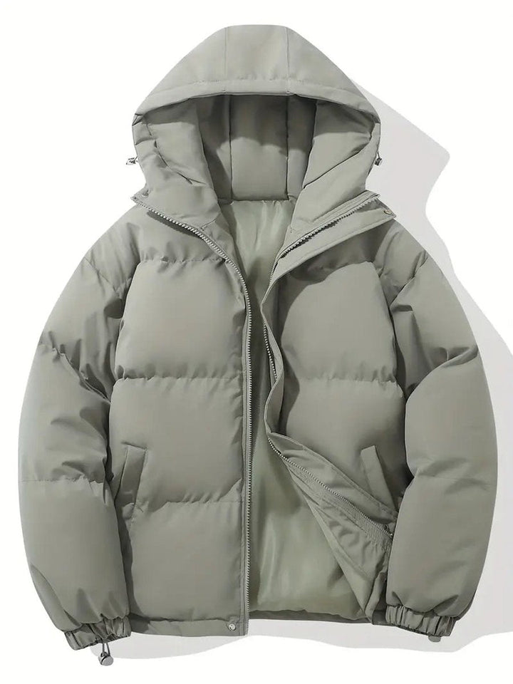 Abrigo Acolchado Mujer Oversized para Otoño (6)