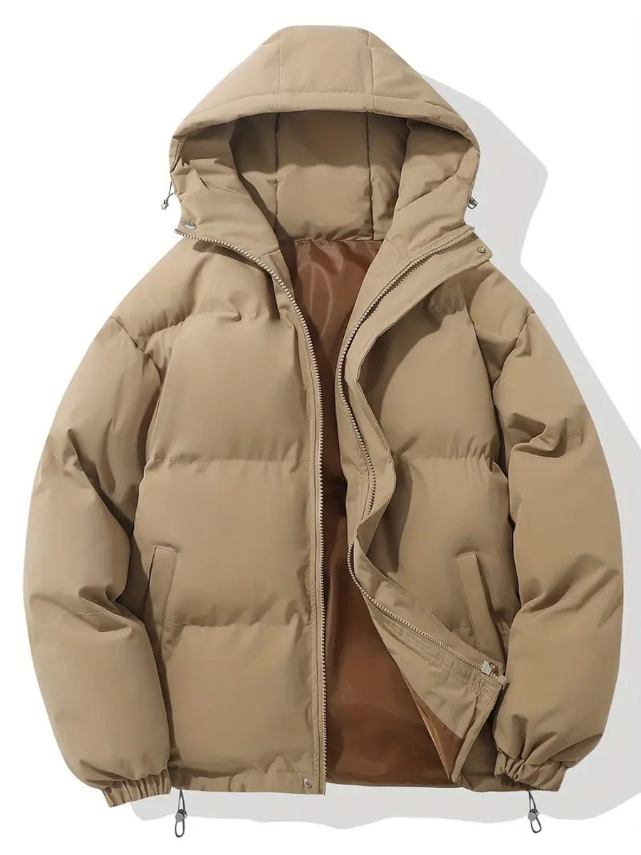 Abrigo Acolchado Mujer Oversized para Otoño (7)