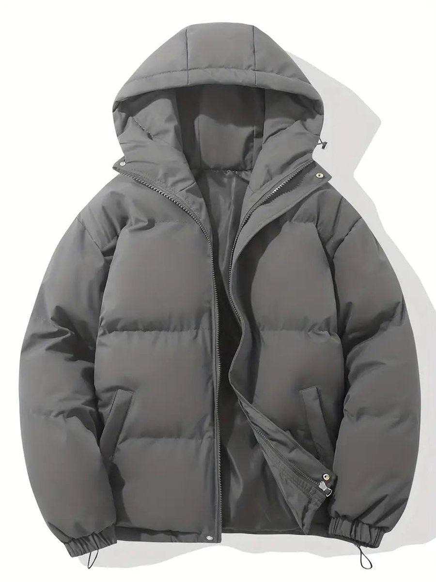 Abrigo Acolchado Mujer Oversized para Otoño (8)