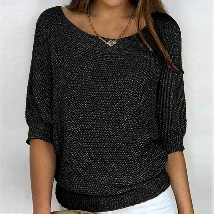 Acogedor Pullover en Negro