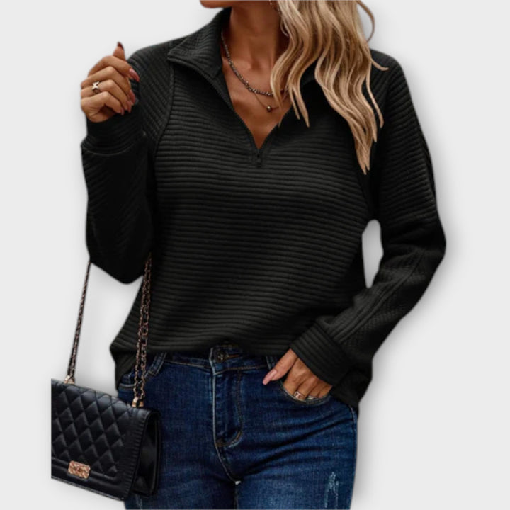 Bequeme Damen Strickjacke für jeden Anlass in Schwarz