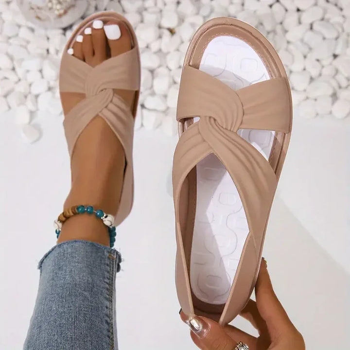 Bequeme Orthopädische Zehensandalen Orthopedic Sandals en Beige