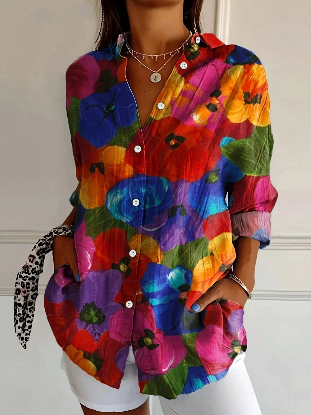 Blusa para Mujer Estampada Colorida en Mix 2