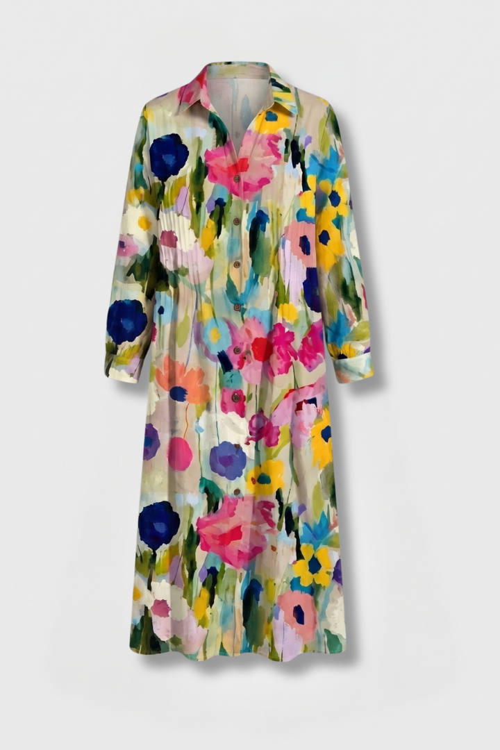 Boho Damen Strickkleid für den Alltag