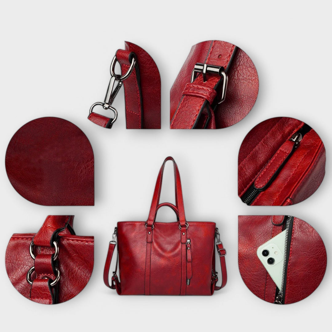 Bolsa de Cuero Suave Grande para Diario (4)