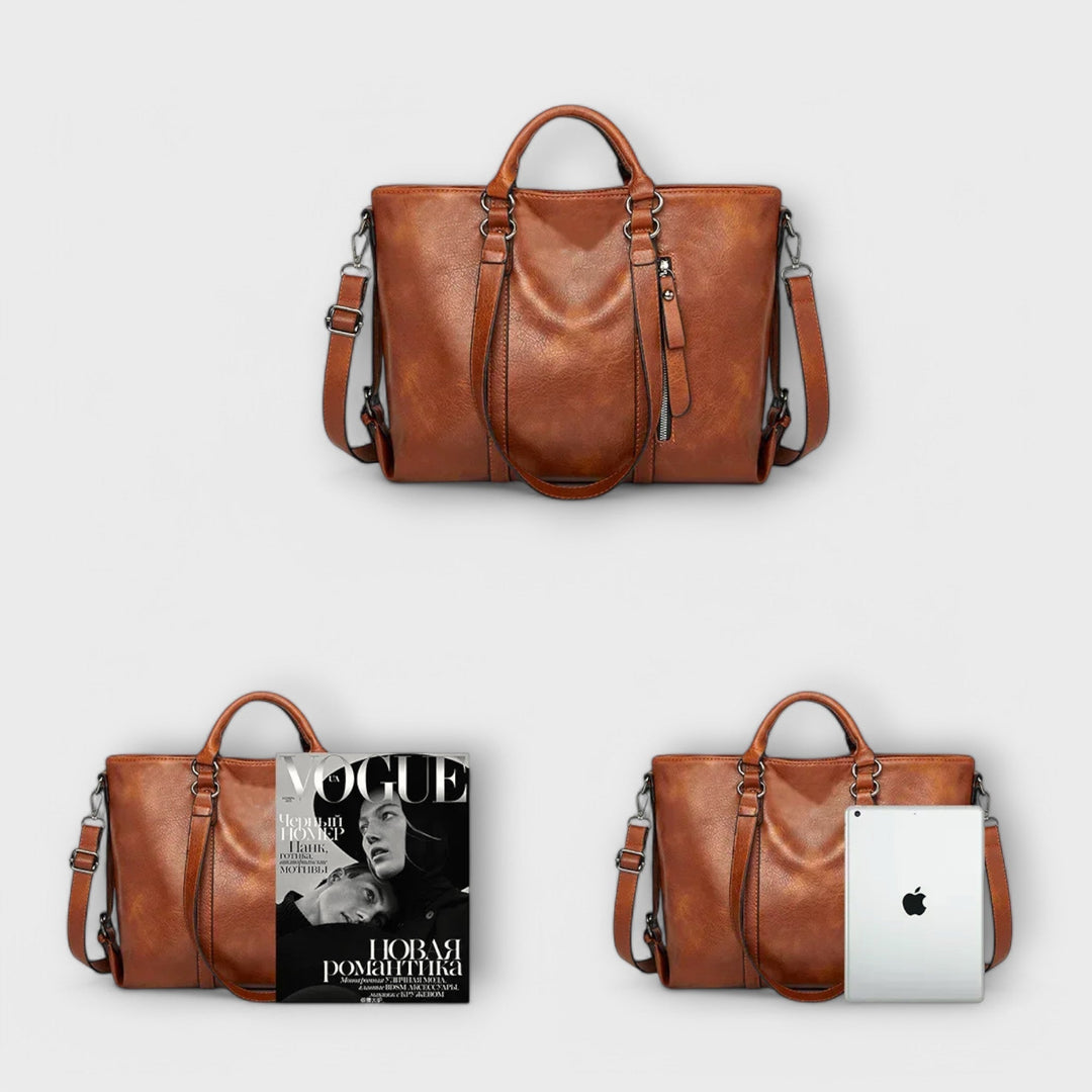 Bolsa de Cuero Suave Grande para Diario (6)