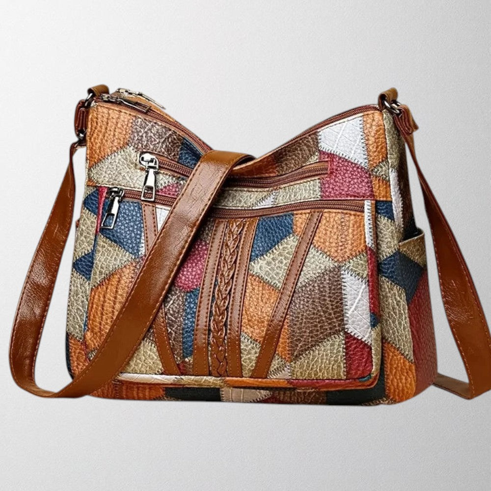 Bolsa Elegante de Piel Auténtica y Funcional