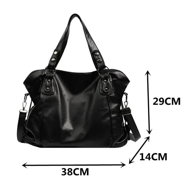 Bolso de Mujer Cuero de Hombro Versátil (7)