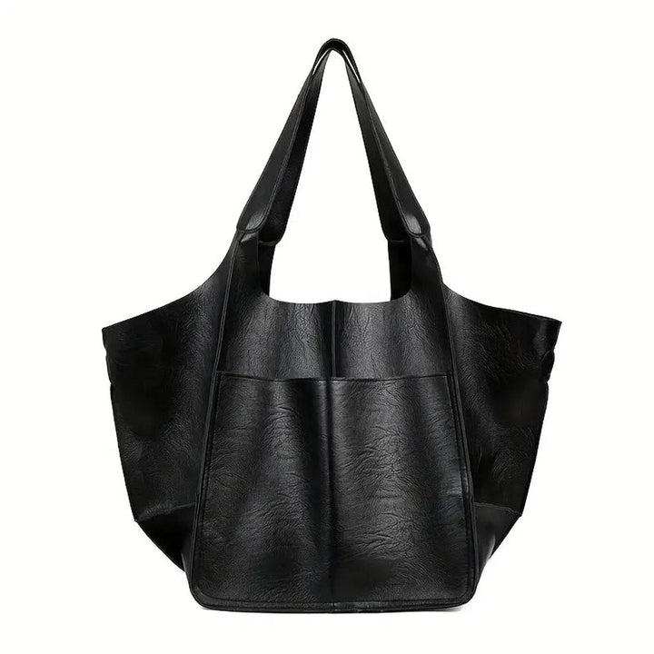 Bolso Tote de Cuero Vegano Extragrande (14)