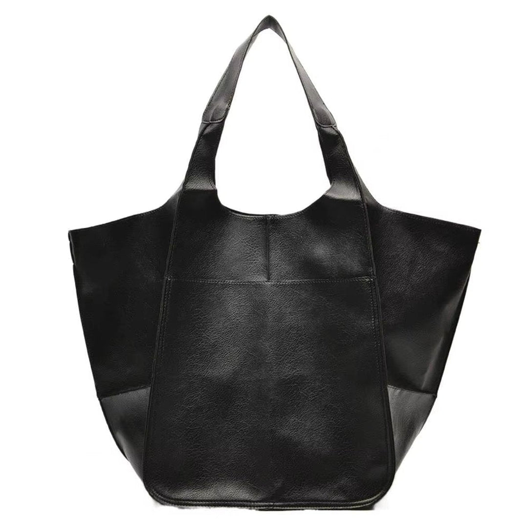 Bolso Tote de Cuero Vegano Extragrande (15)