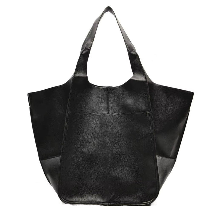 Bolso Tote de Cuero Vegano Extragrande (15)