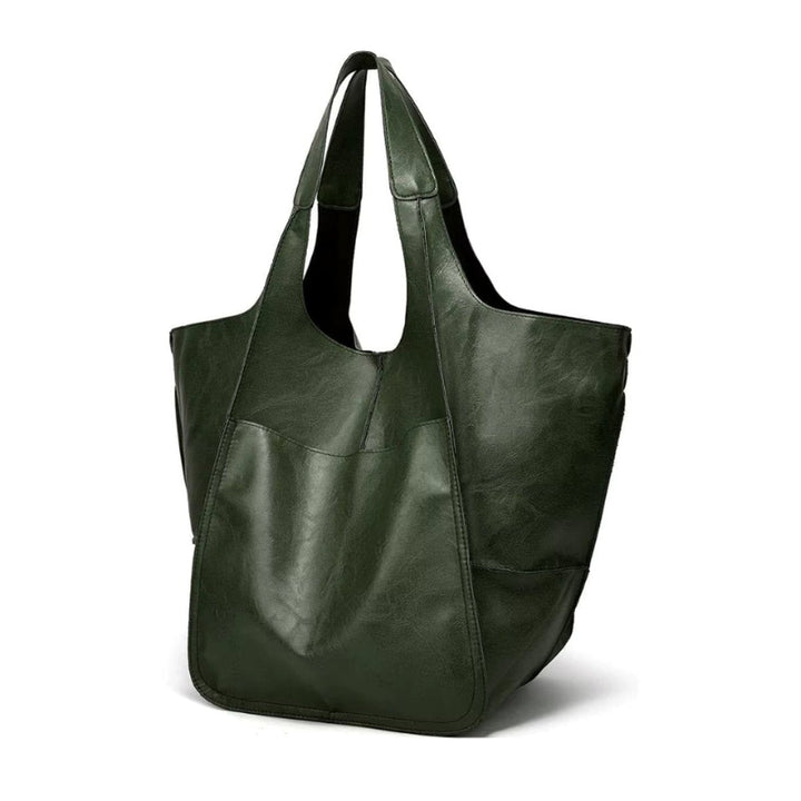Bolso Tote de Cuero Vegano Extragrande (16)