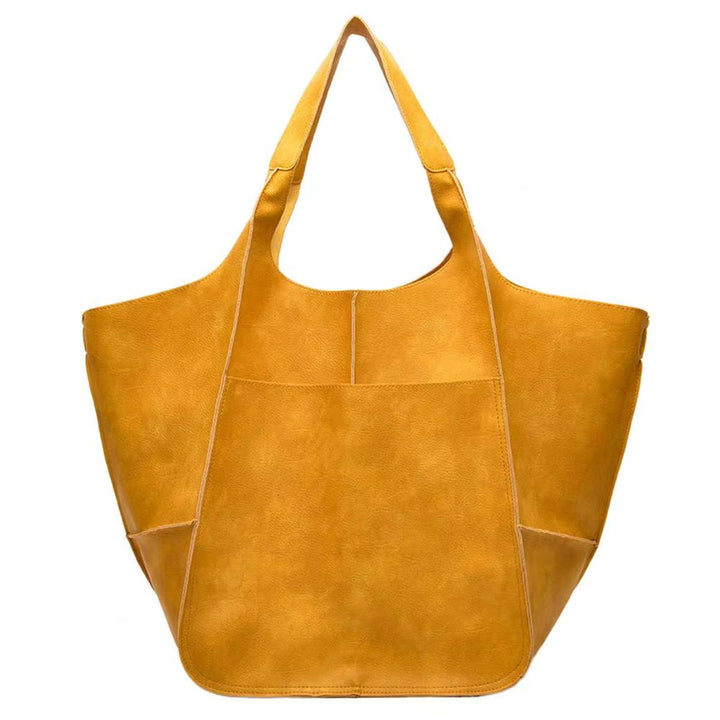 Bolso Tote de Cuero Vegano Extragrande (17)