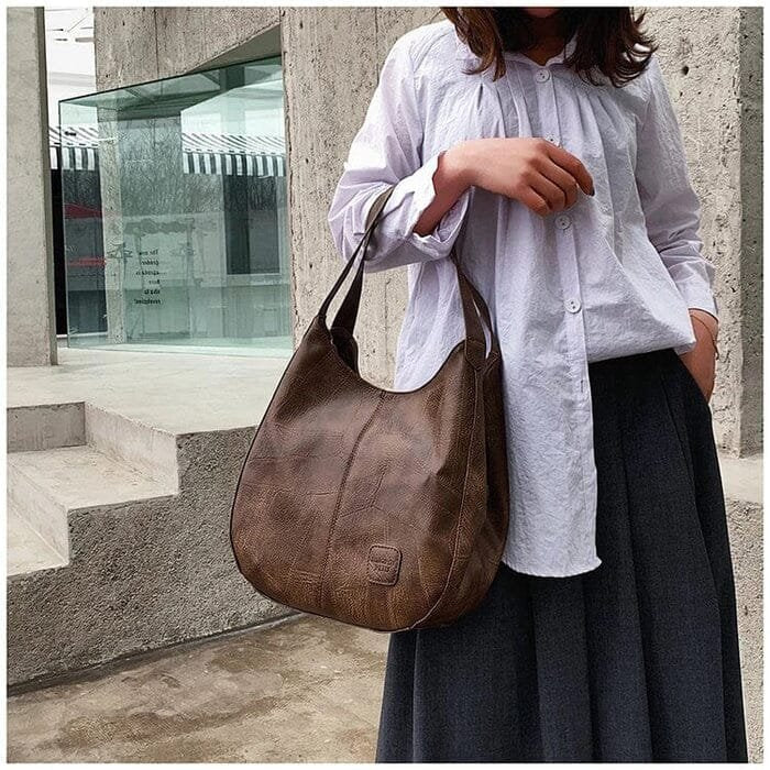 Bolso Vintage de Cuero Suave para Mujer (3)