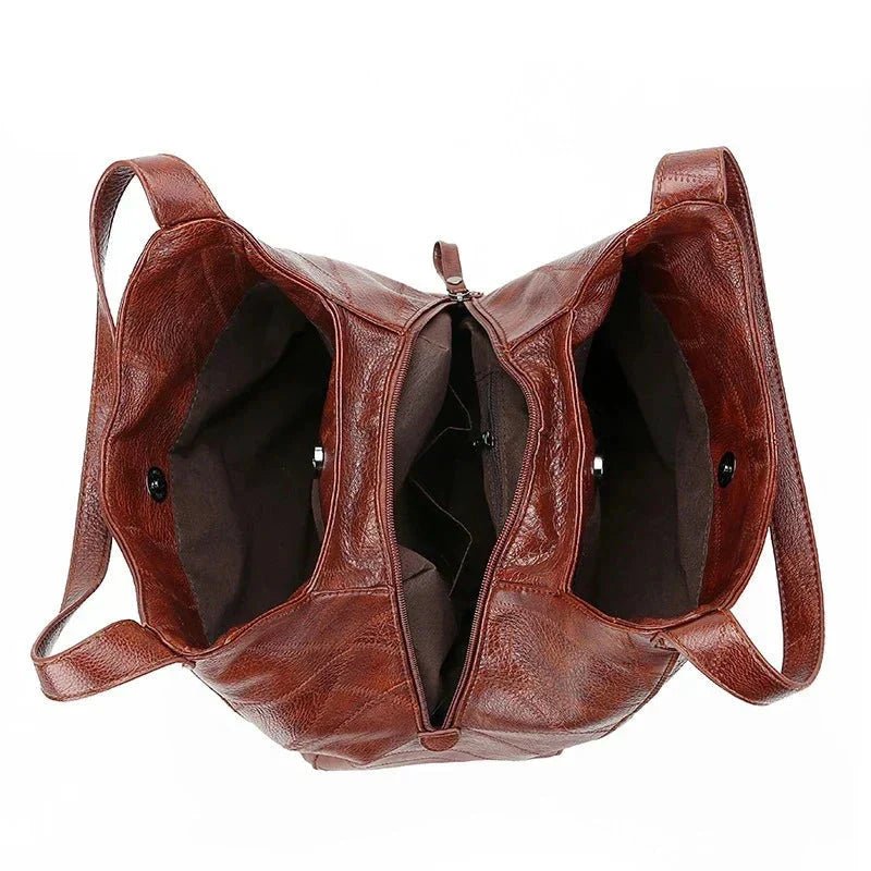 Bolso Vintage de Cuero Suave para Mujer (9)