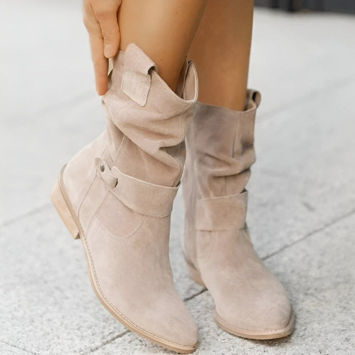 Botas de Ante Suave Cómodas para Mujer (6)