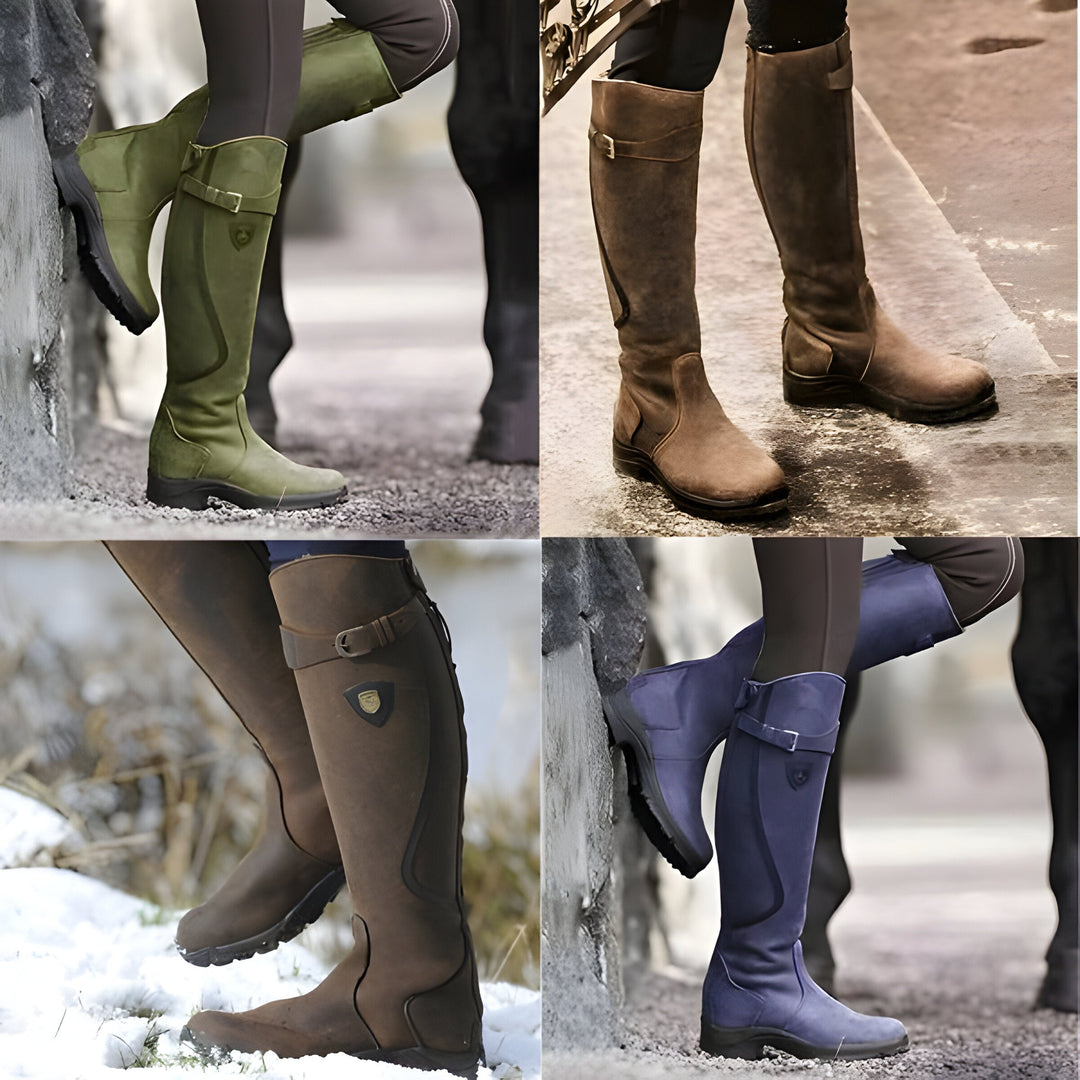 Botas de Cuero Resistentes para Todo Clima (2)