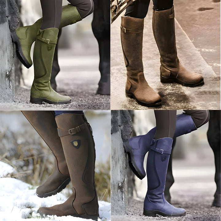 Botas de Cuero Resistentes para Todo Clima (2)