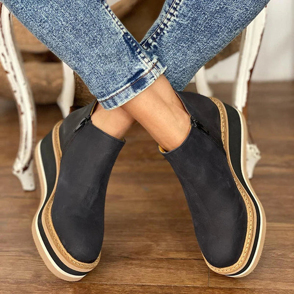 Botas de Mujer Bajas en Negro