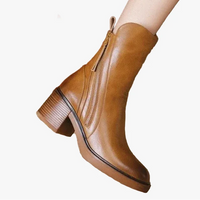 Vega | Damen-Knöchelstiefel mit Reißverschluss für den Herbst