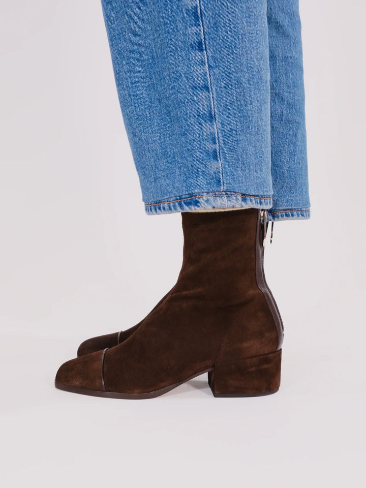 Botines de gamuza elegantes para otoño (5)