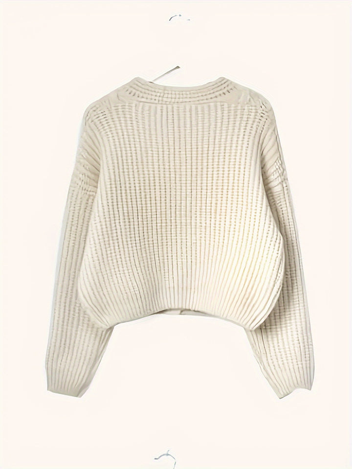 Cardigan Acogedor de Punto Grueso para Mujer (2)