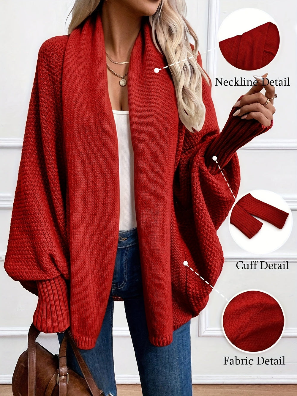 Cardigan Refinado de Punto (2)
