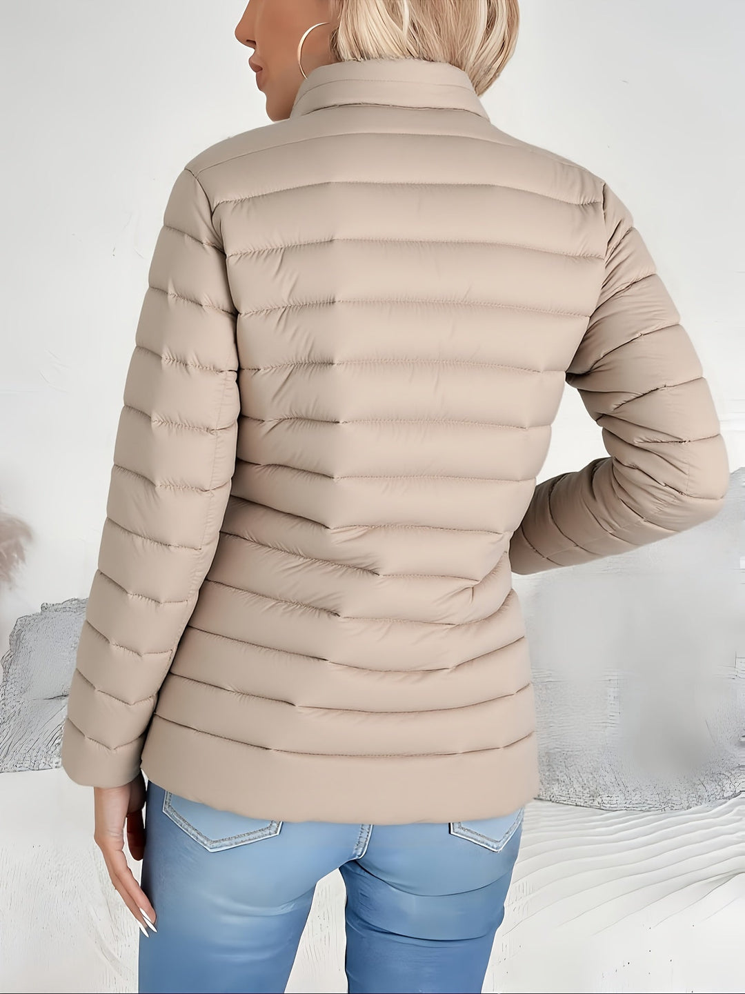 Chaqueta Acolchada Entallada Ligera (15)
