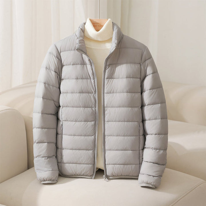 Chaqueta Acolchada Mujer para el Otoño en Gris
