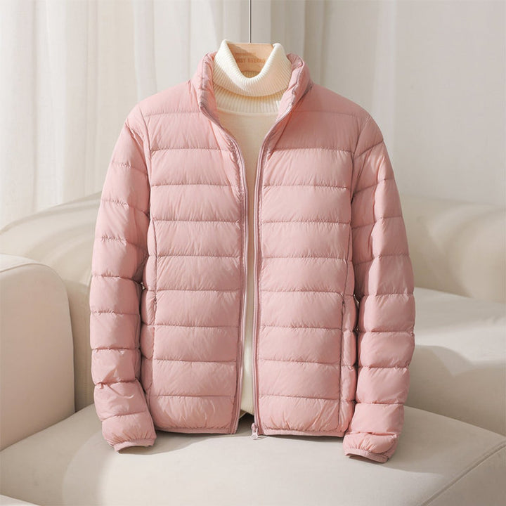 Chaqueta Acolchada Mujer para el Otoño en Rosa