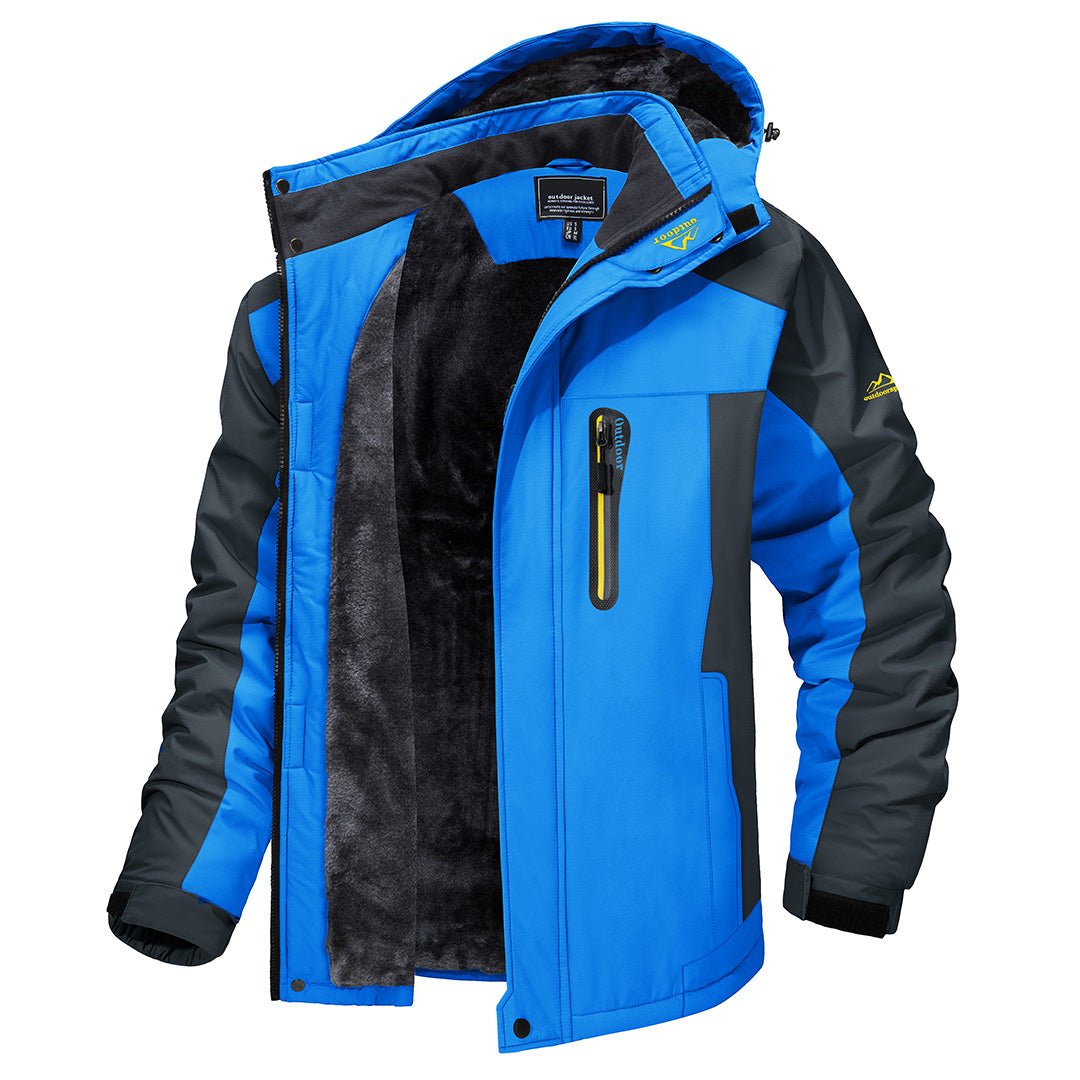 Chaqueta Casual Resistente de Hombre para Otoño en Azul