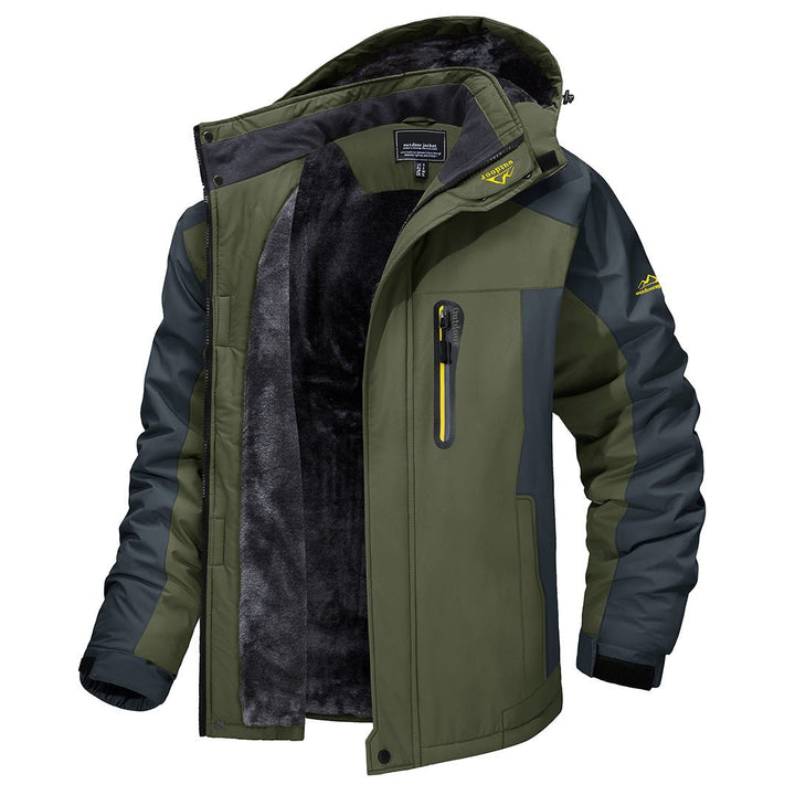 Chaqueta Casual Resistente de Hombre para Otoño en Verde