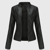 Alejandra | Kurze Lederjacke für Damen