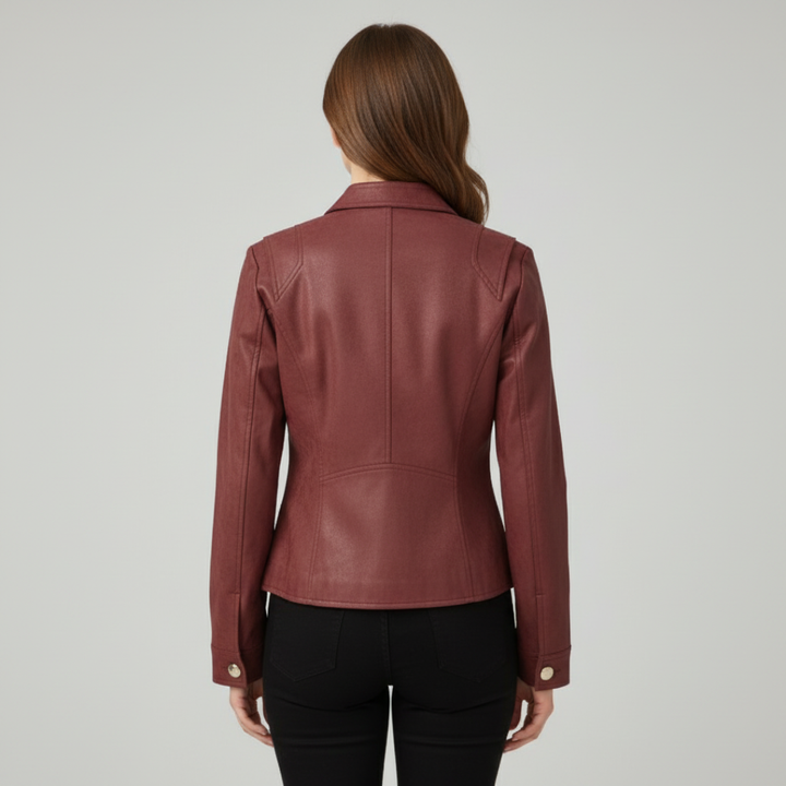 Chaqueta Corta para Mujer Elegante Estructurada (2)