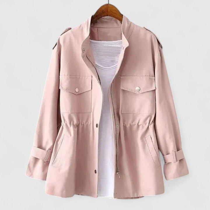 Chaqueta Elegante de Primavera en Rosa