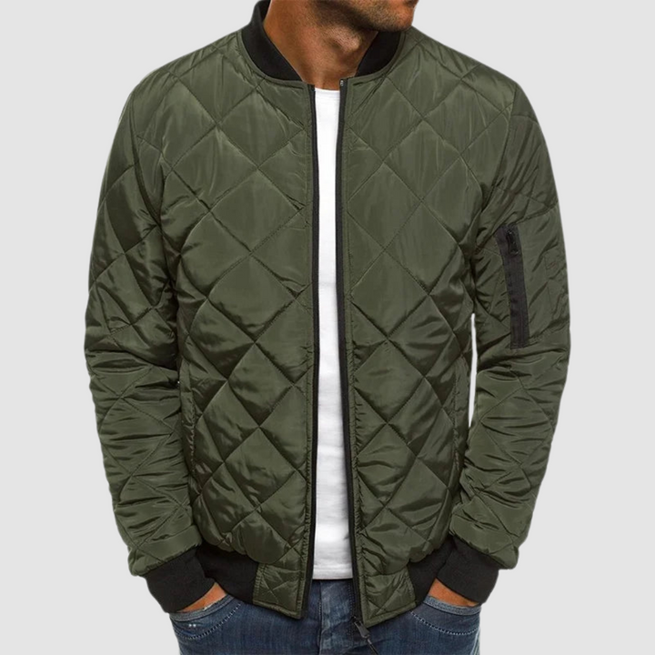 Chaqueta Ligera de Otoño para Mujer en Armeegrün