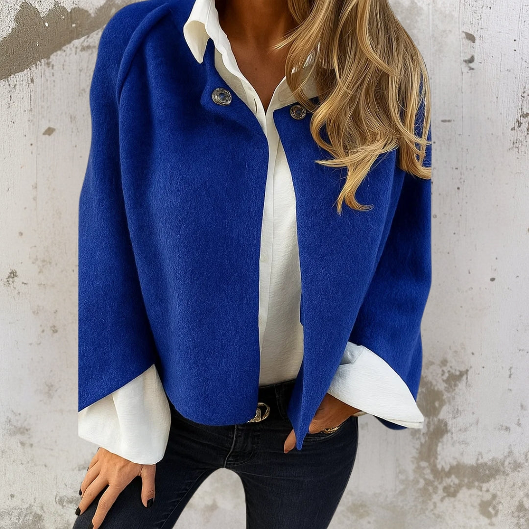 Chaqueta Ligera Versátil de Verano en Azul