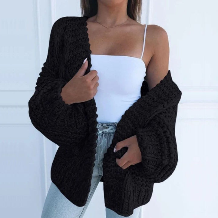 Chaqueta Punto Acogedora Elegante para Mujer (5)