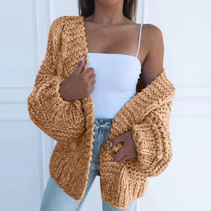 Chaqueta Punto Acogedora Elegante para Mujer (6)