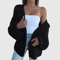 Adriana | Elegante gestrickte Kuscheljacke für Frauen