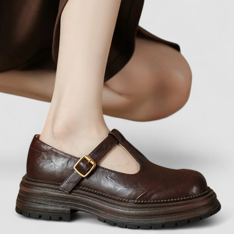 Cómodas Mary Janes Ortopédicas Retro