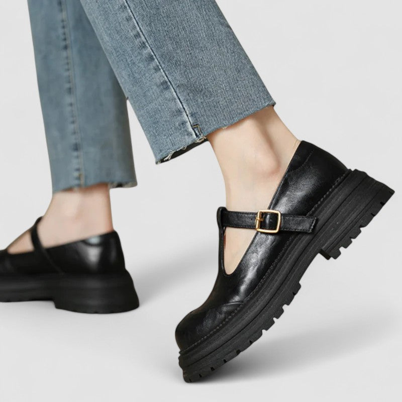 Cómodas Mary Janes Ortopédicas Retro (3)