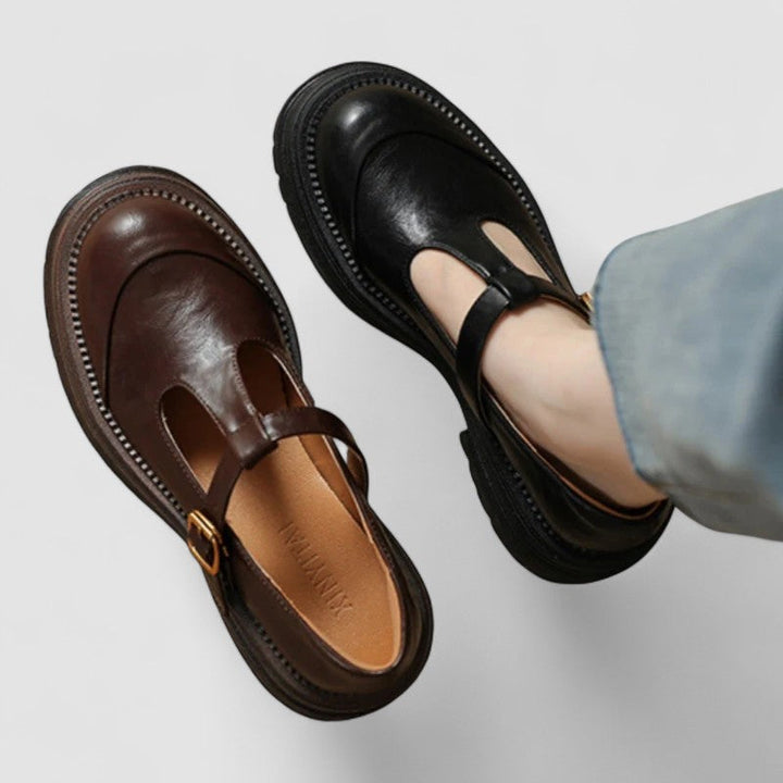 Cómodas Mary Janes Ortopédicas Retro (4)