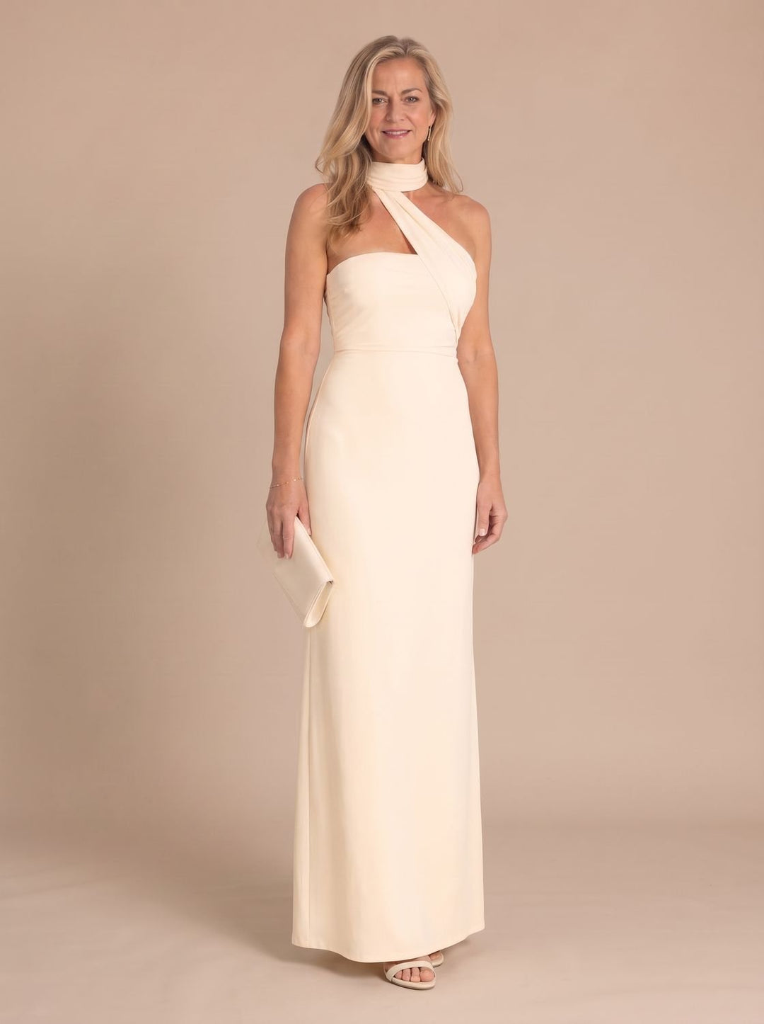 Damen Abendkleid Neckholder Maxi für Hochzeiten (3)