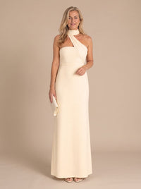 Anna | Damen Abendkleid Neckholder Maxi für Hochzeiten