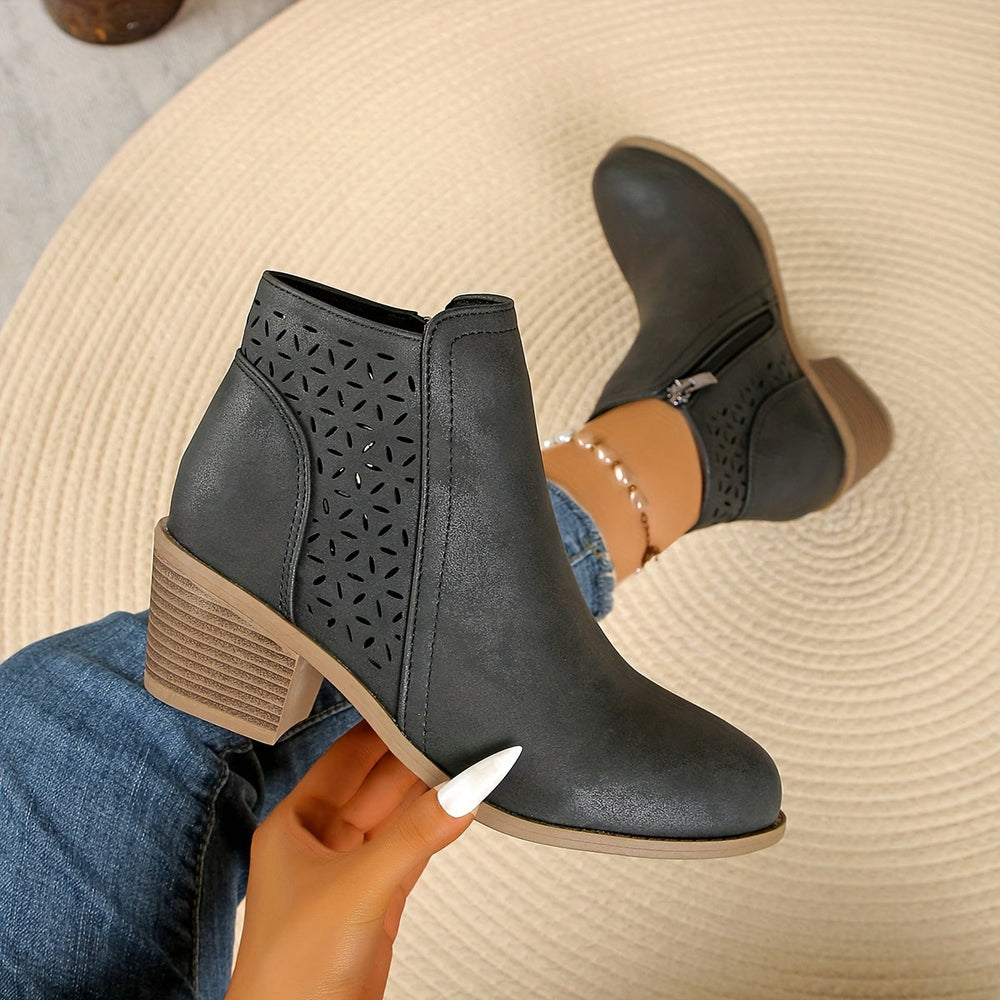 Damen Bequeme Stiefeletten für Herbstkomfort (2)