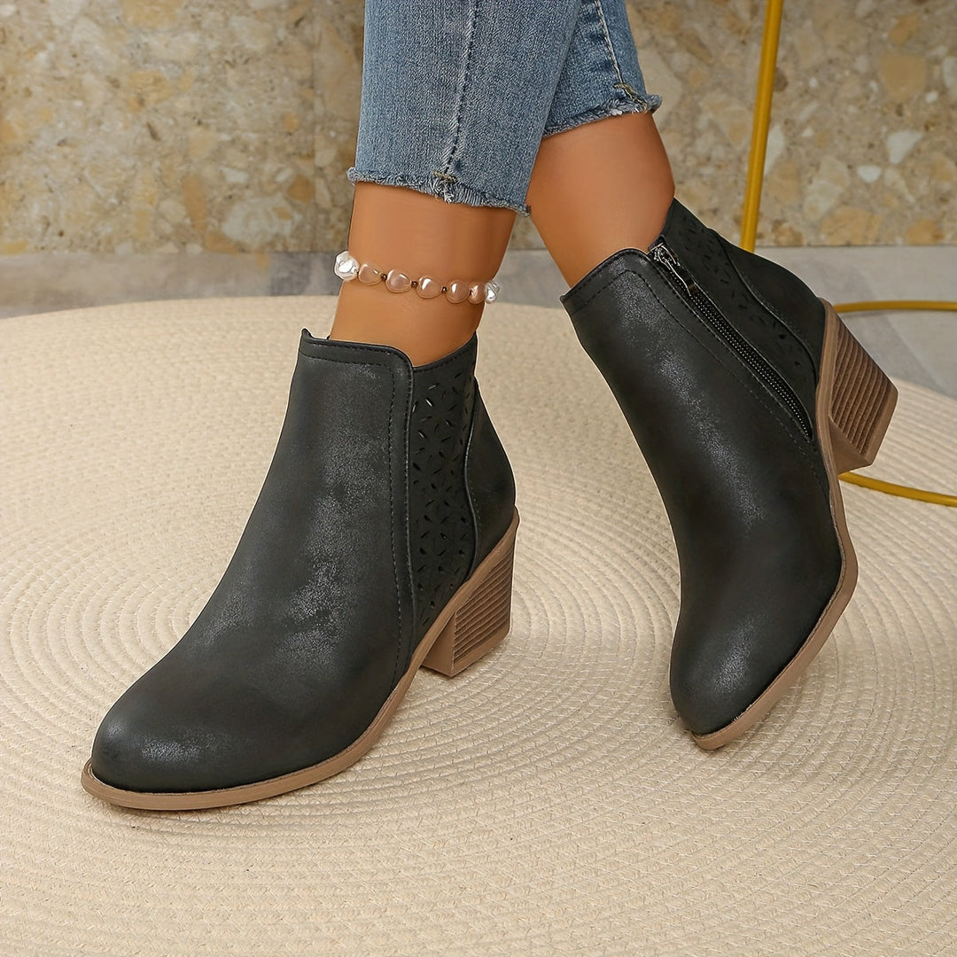 Damen Bequeme Stiefeletten für Herbstkomfort (6)